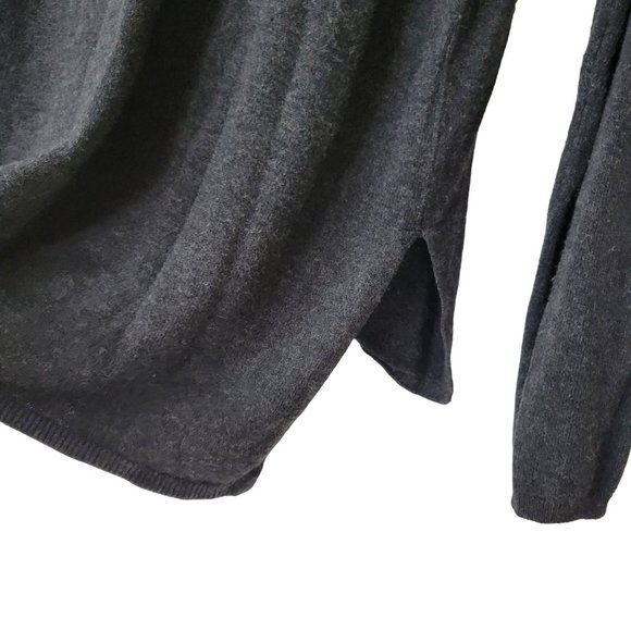 Atmosphere Grey Viscose Blend Lightweight Pullover Sweater - Picture 5 of 6